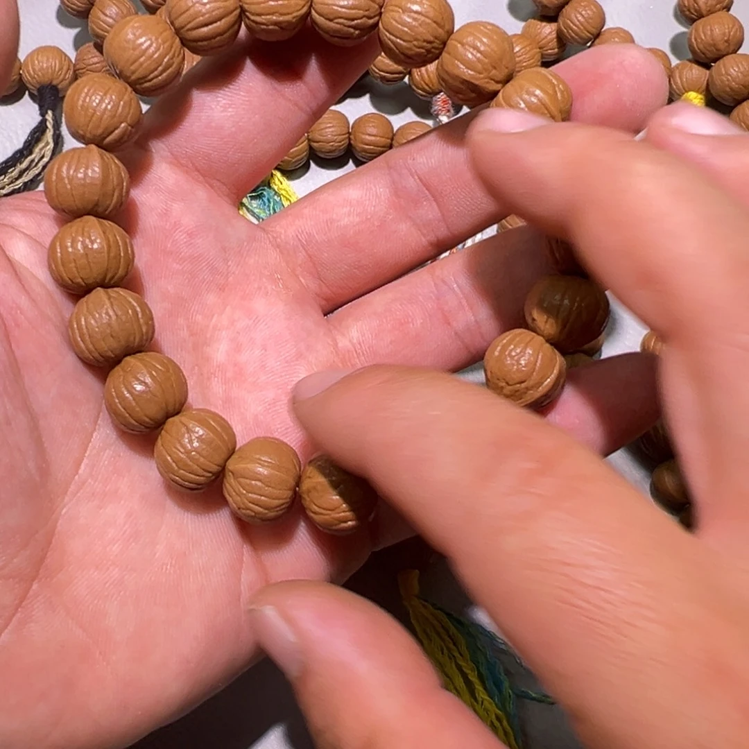 猴头核桃吊坠全品南瓜13手串三维同尺