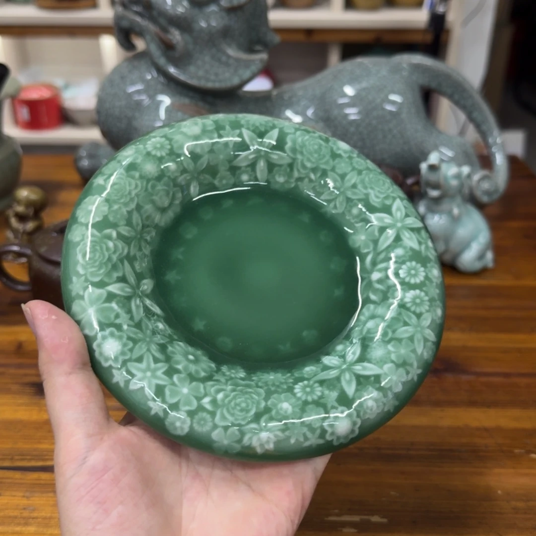 小仲青瓷茶具微瑕1034