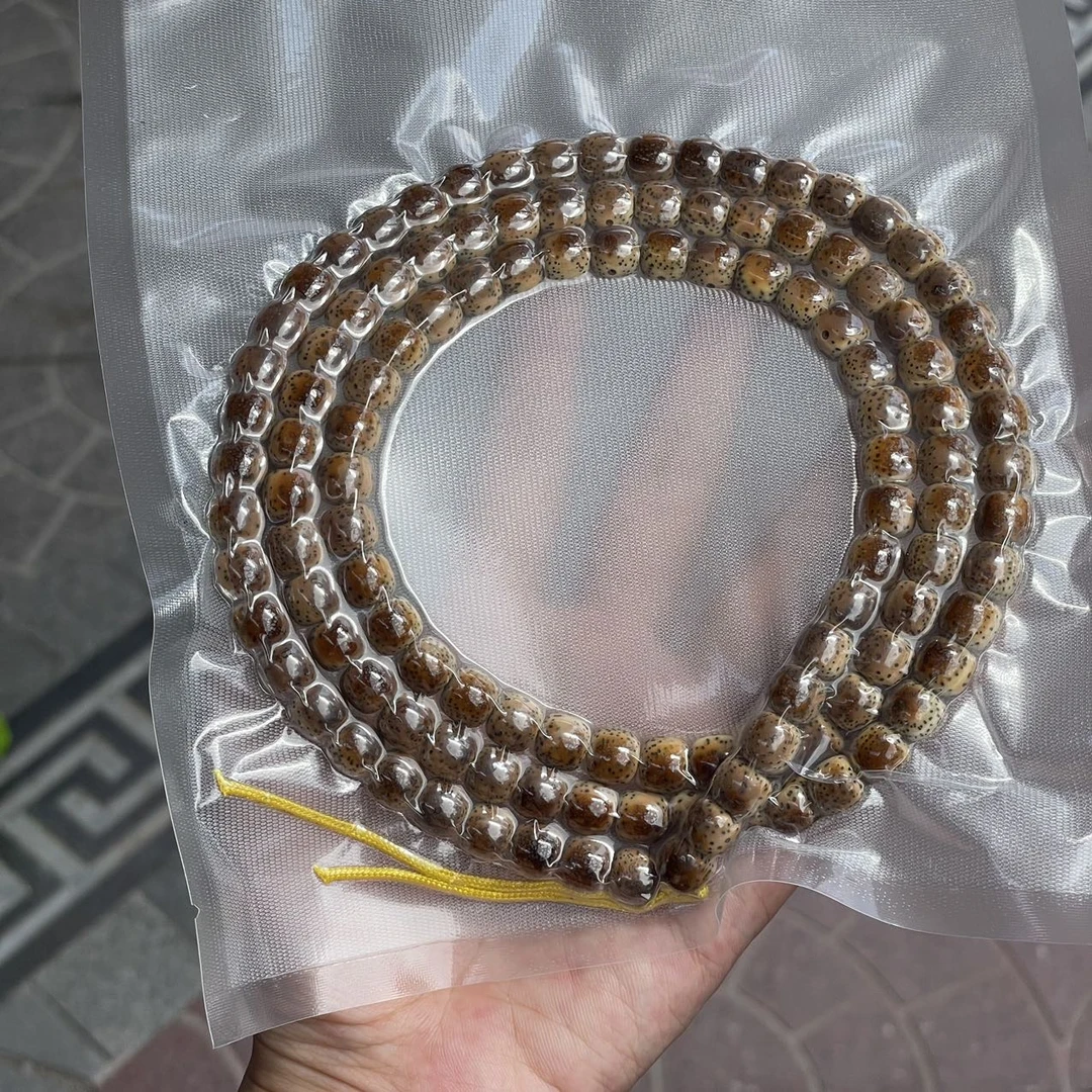【地主专属】8 G66531-星月菩提火烧云脖挂-多样性发其一-9mm左右