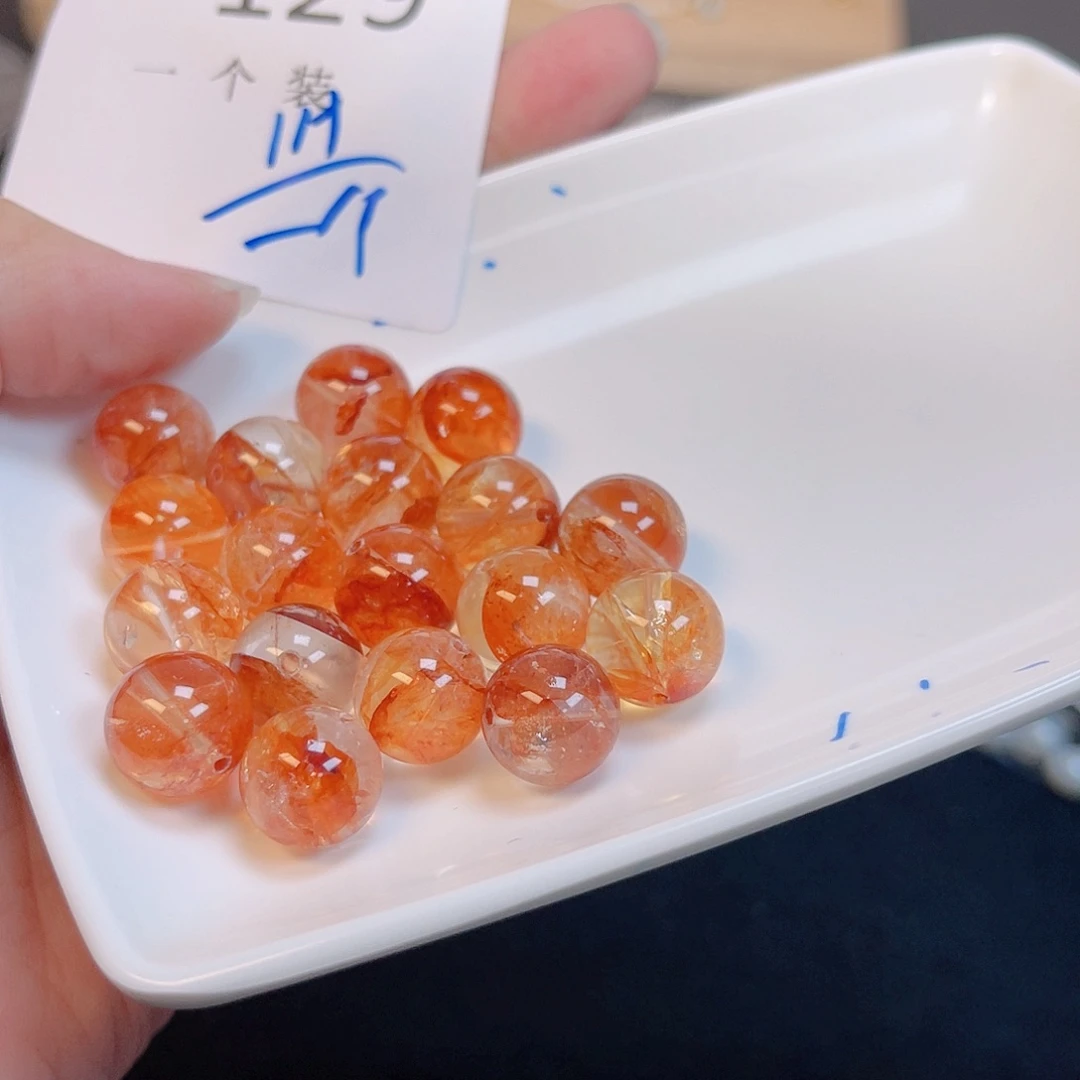 水晶珠宝半成品未镶嵌129