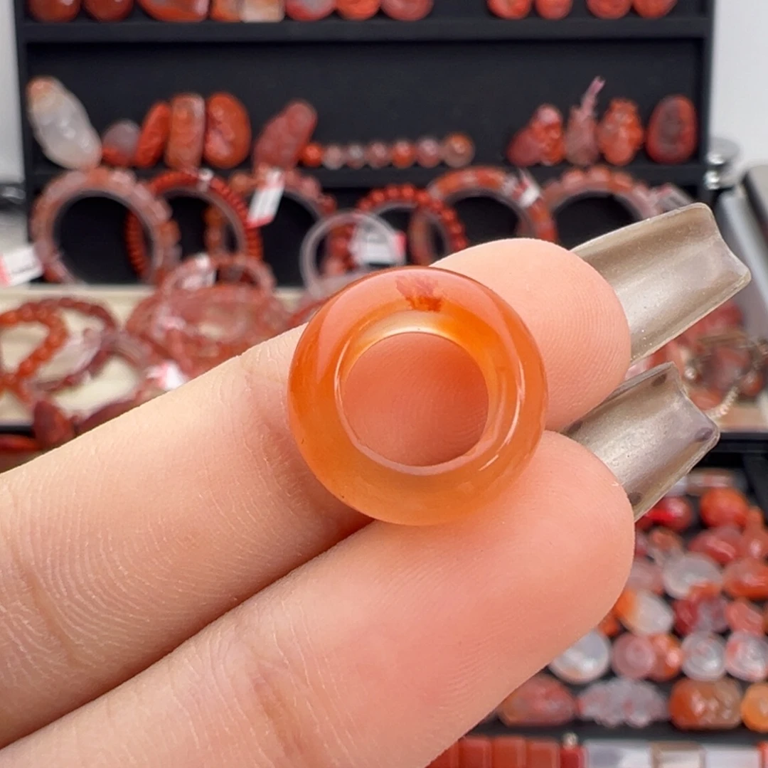南红玛瑙未镶嵌颈饰跑环