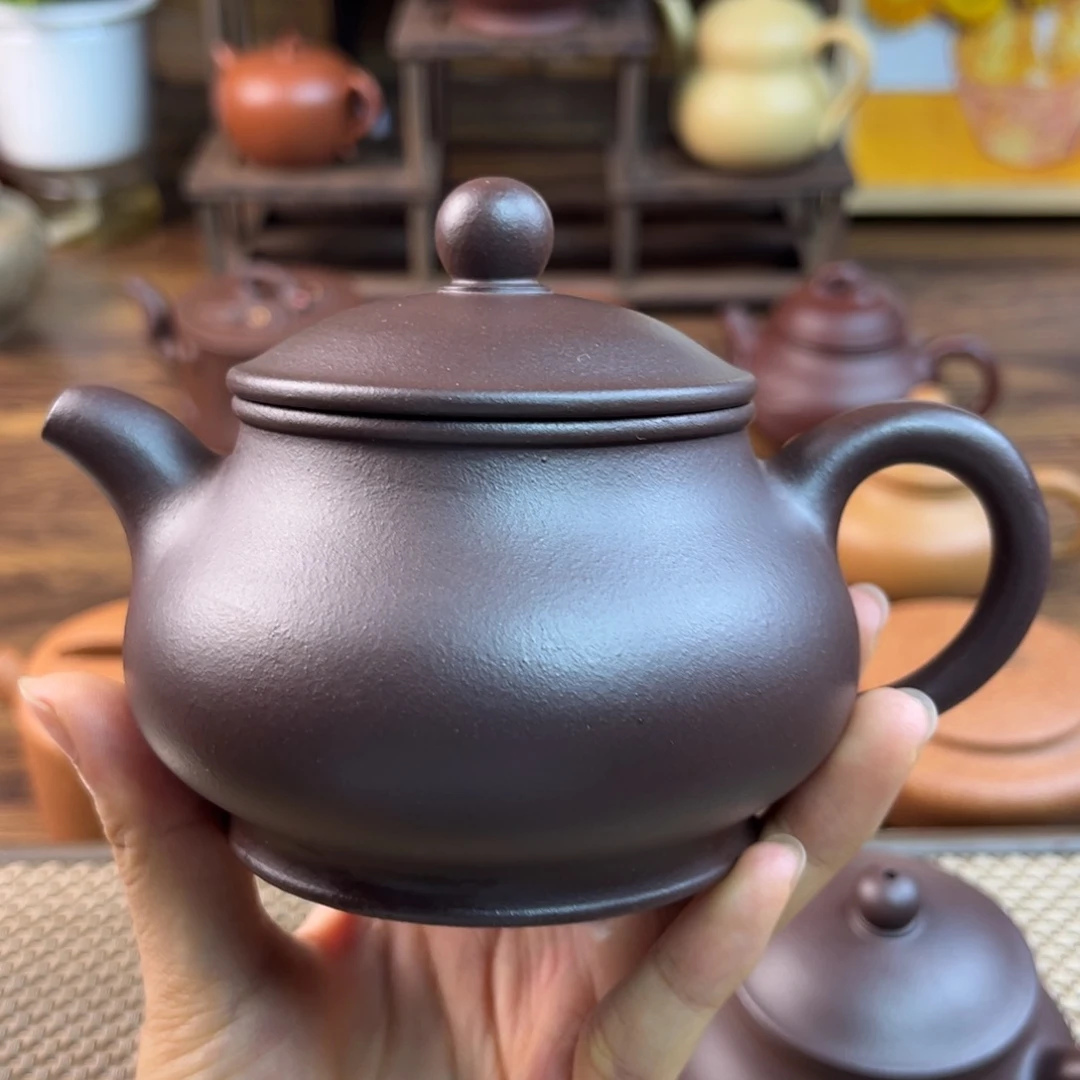 紫砂茶壶手工制作工艺精湛260c