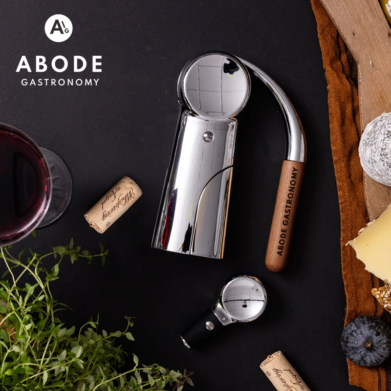 新款木柄红酒开瓶器高裆礼品盒包装