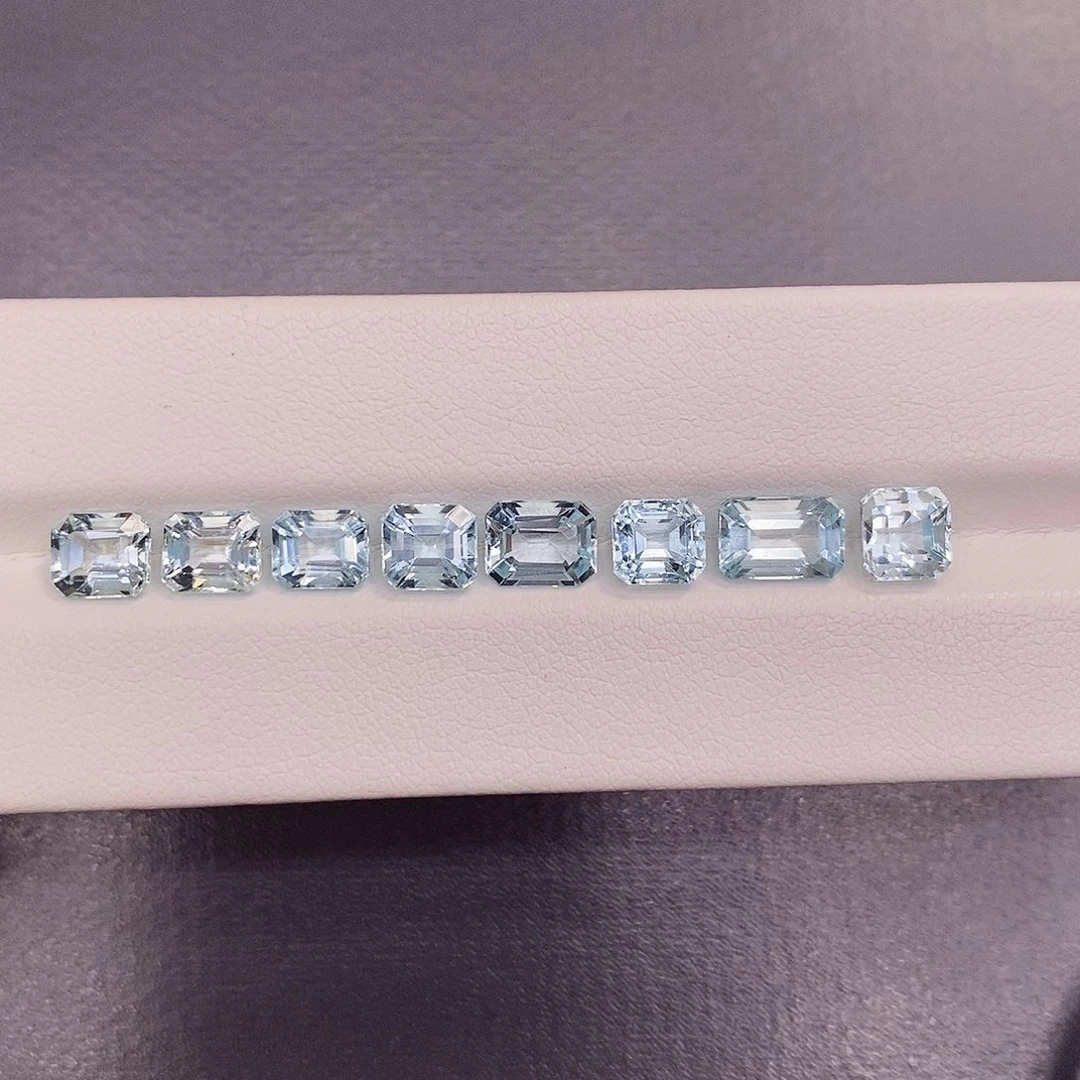 裸石海蓝宝石180元一克拉 选好称重改价上定向