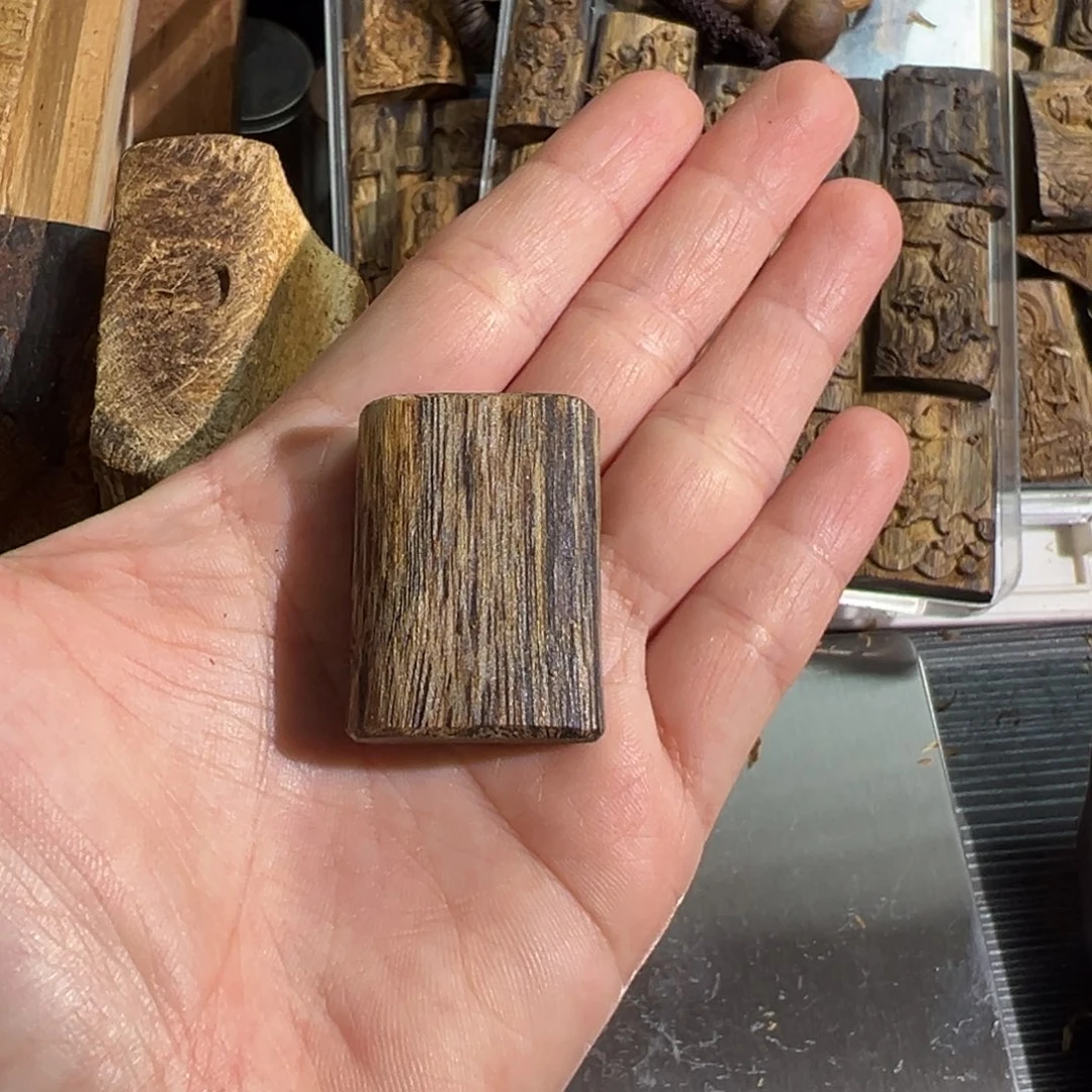 沉香吊坠白棋楠吊坠5.7克