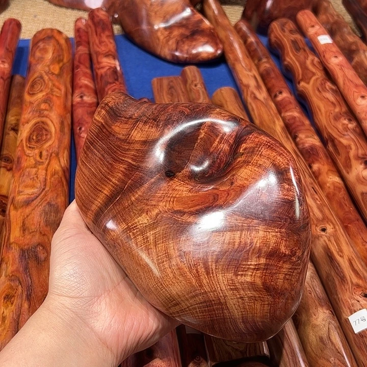 木长20厘米左右老料油梨满瘤疤花水波纹