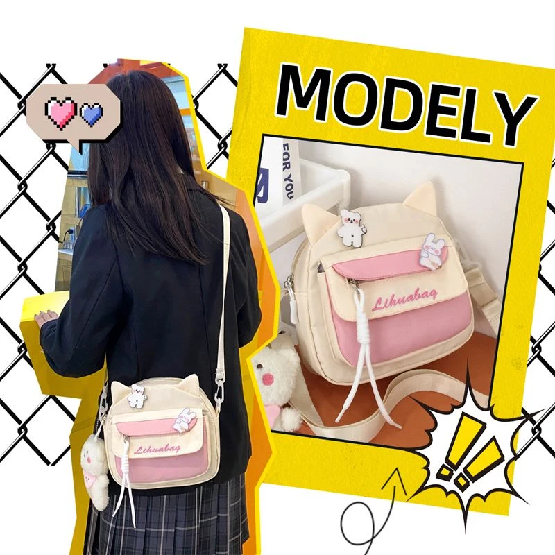 儿童斜挎包女童学生2025新款可爱包包小包包小女孩外出洋气背包女