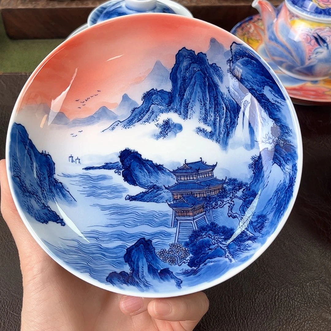 手绘高温瓷器瓷器