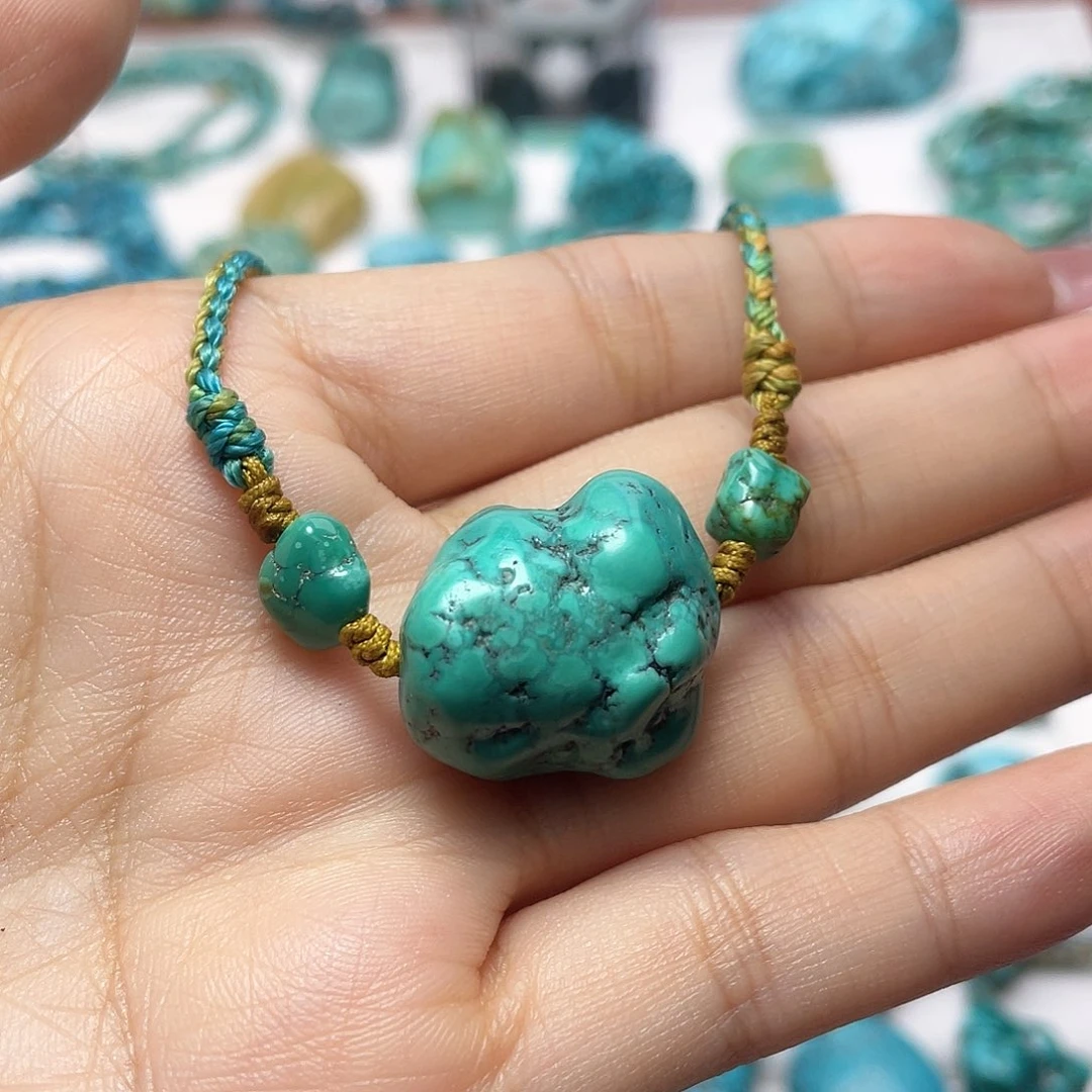 未镶嵌绿松石随行