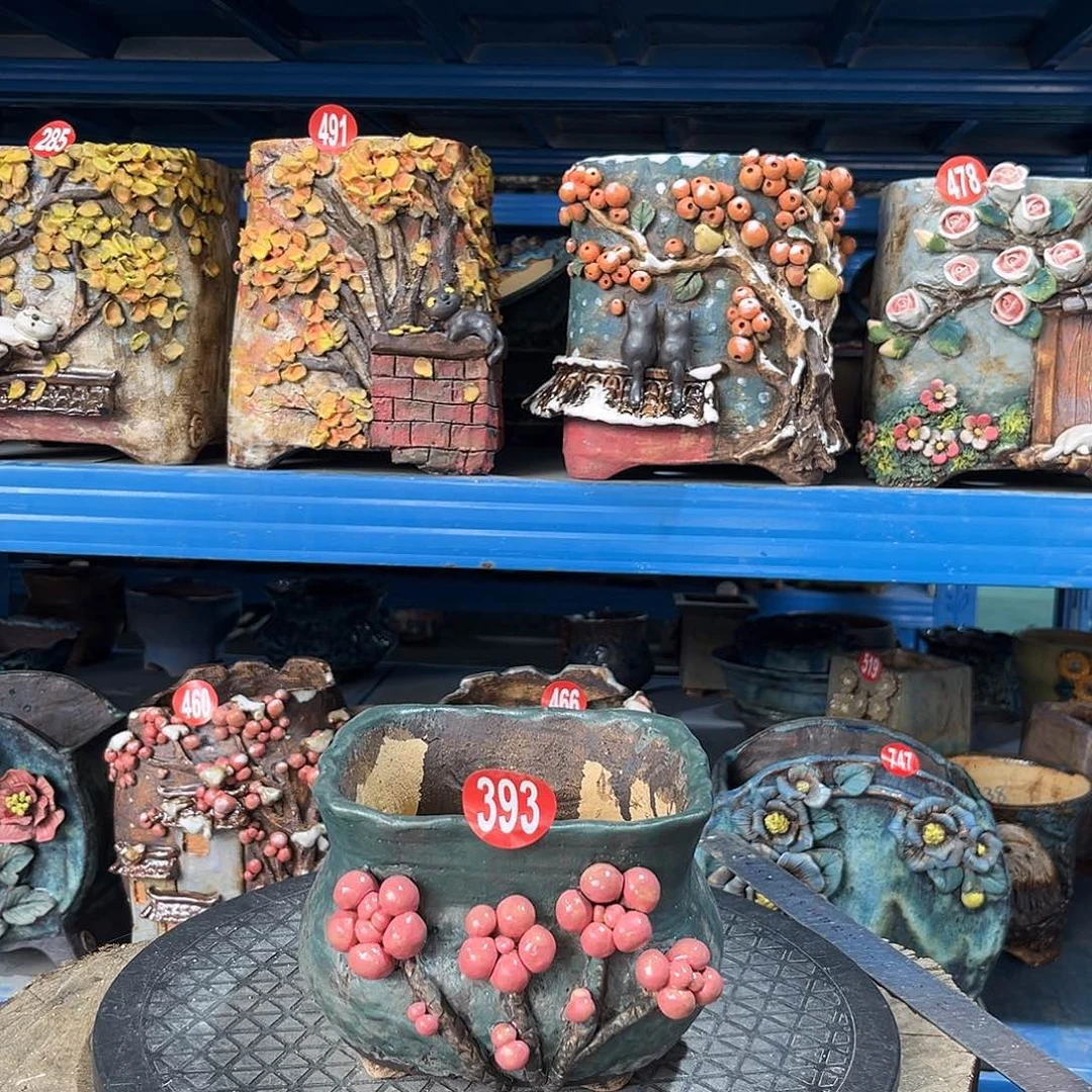 微瑕393 号陶然花器手工花盆