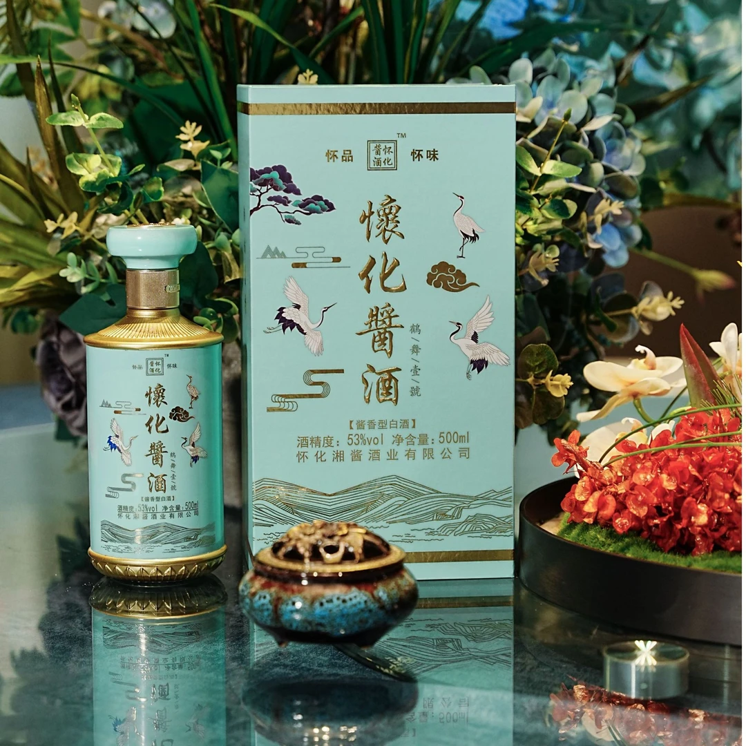 统参酒怀化酱酒鹤舞一号 *6瓶（一箱）53%Vol
