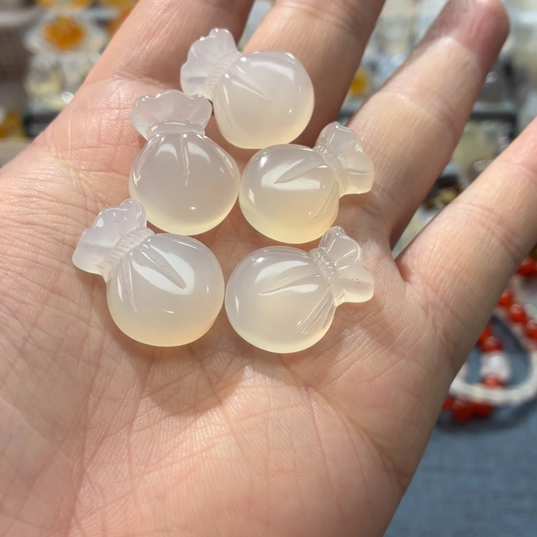 玛瑙/玉髓未镶嵌吊坠(不含链)