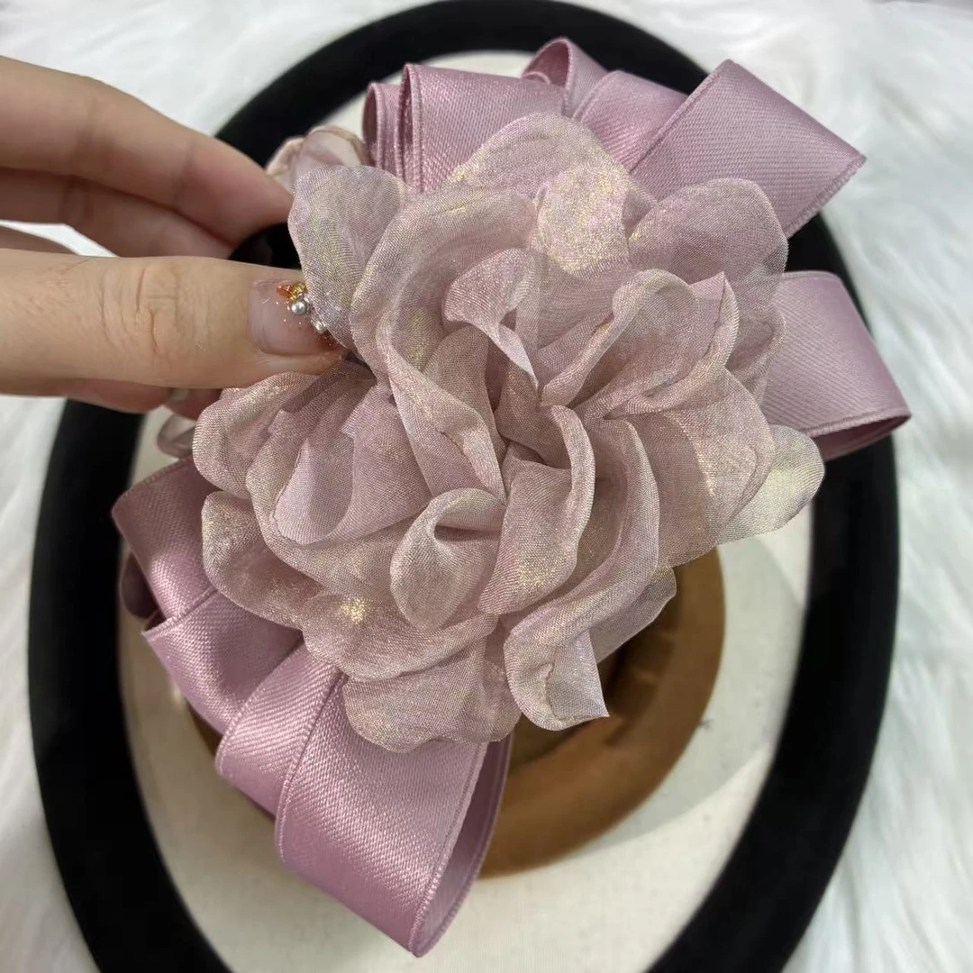 远远（YY2112）发夹气质法式时尚优雅约13cm