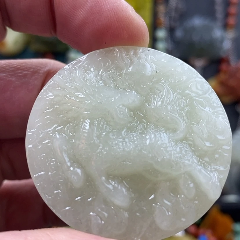 【闪购商品】未镶嵌蛇纹石玉吊坠