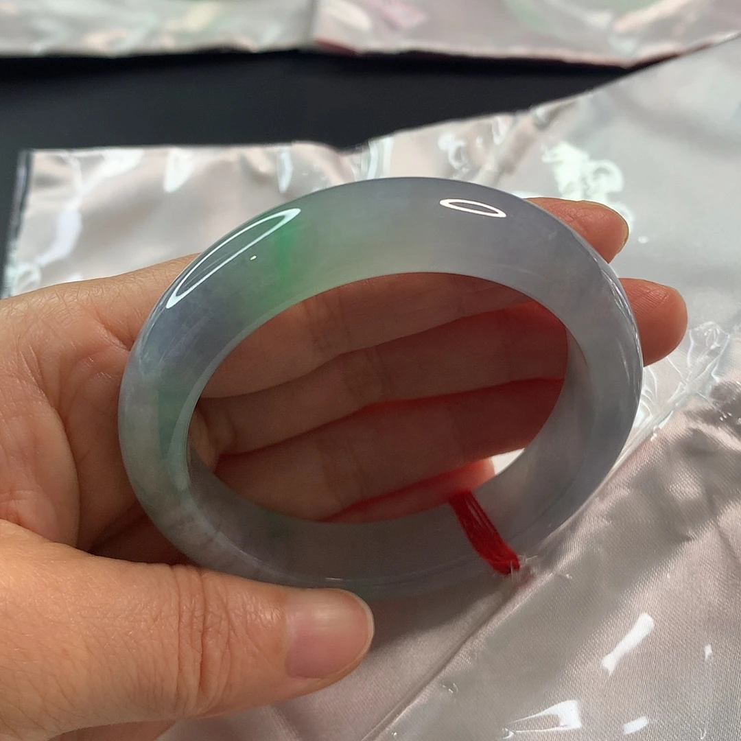 翡翠未镶嵌手镯翡翠手镯53.3