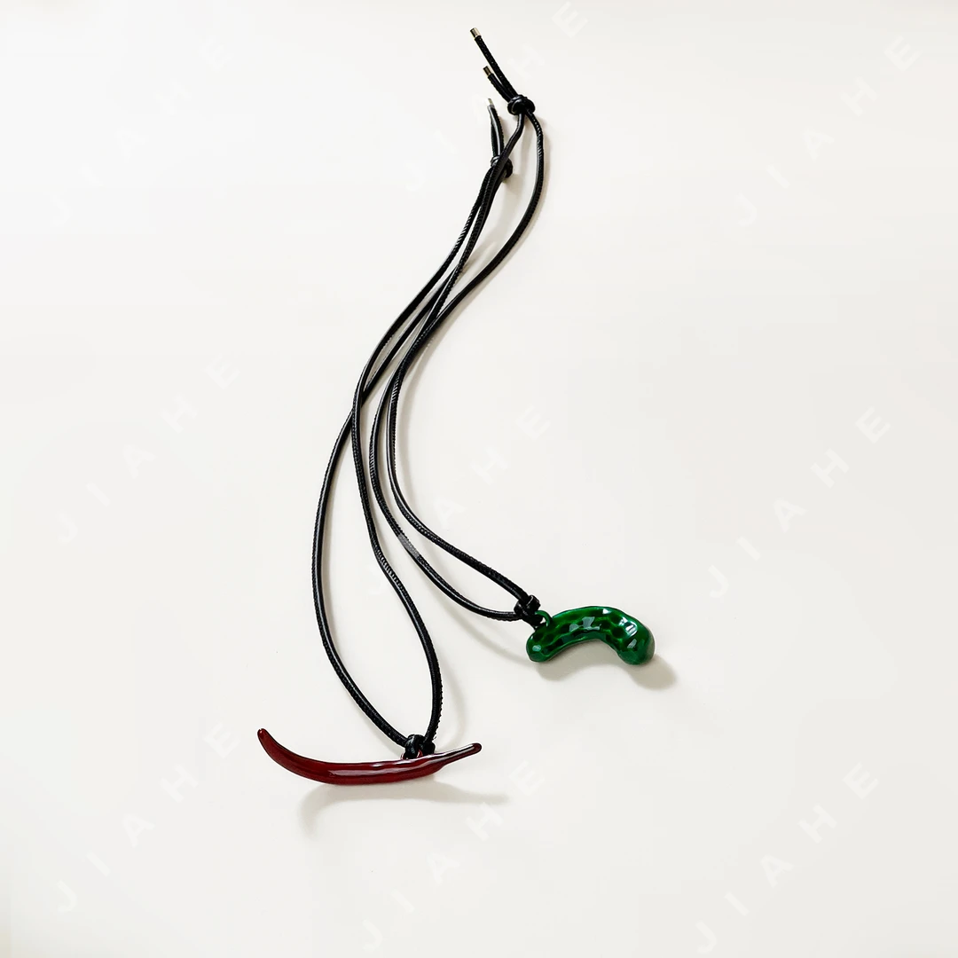 合金项链 加禾【小辣椒】小众百搭时尚毛衣链项链