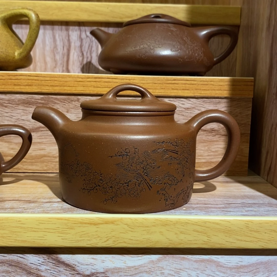 紫砂茶壶龙宝砂紫泥大蕴德钟280cc