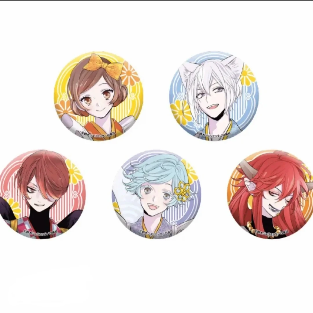 【元气少女缘结神】元气少女缘结神cafe新绘吧唧盲盒（默认代拆）