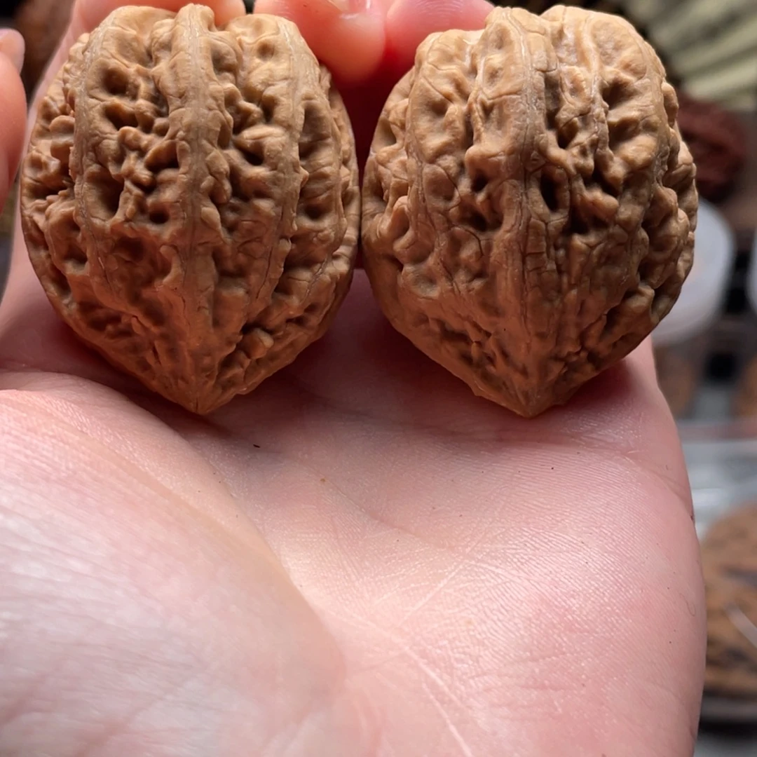 文玩核桃把件楸刀鱼21