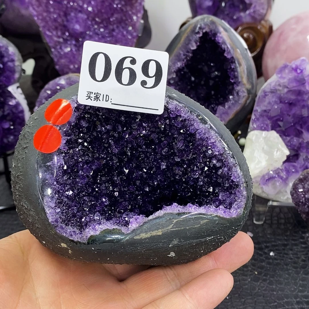 未镶嵌大型摆件（非配饰）紫晶紫水晶069