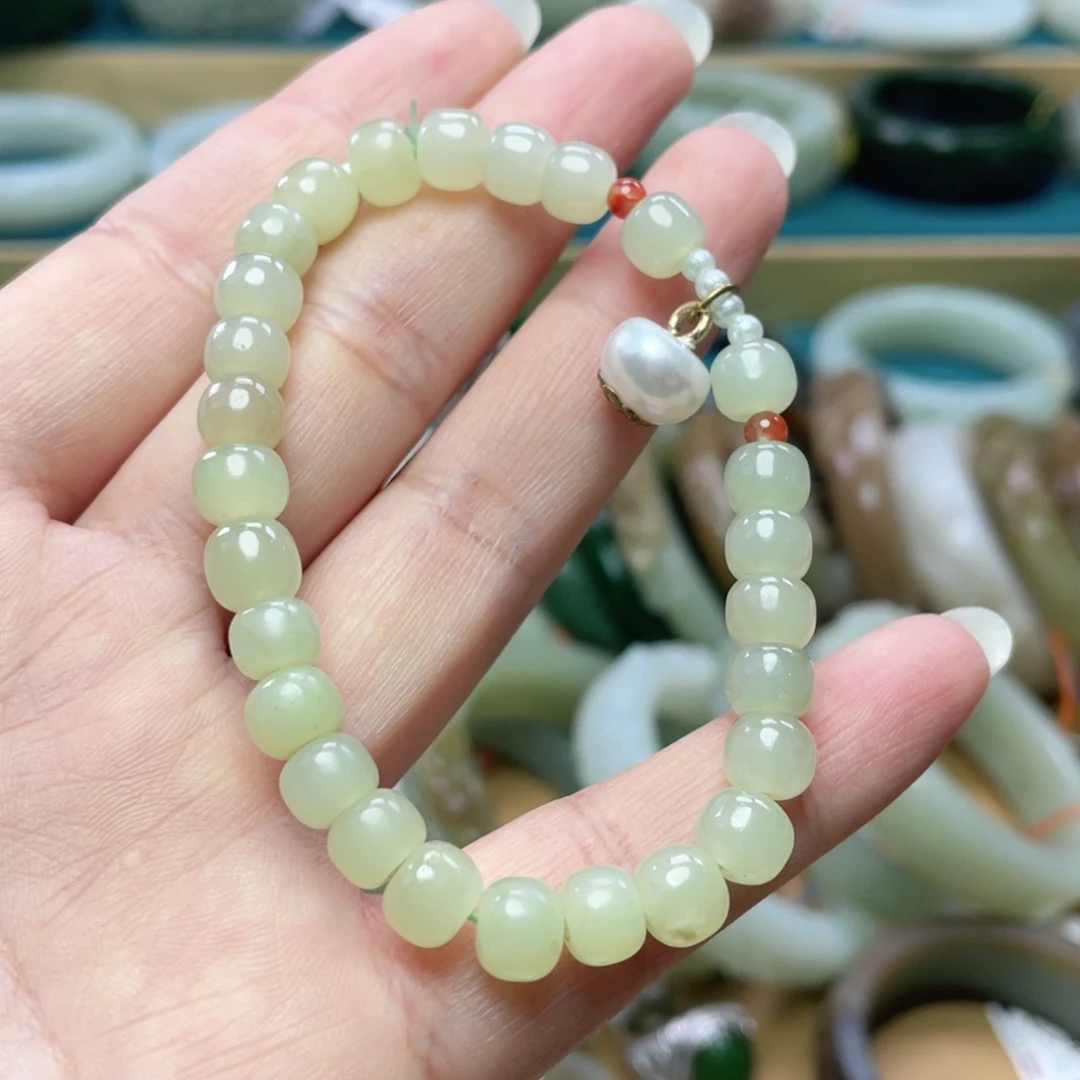 未镶嵌手串和田玉