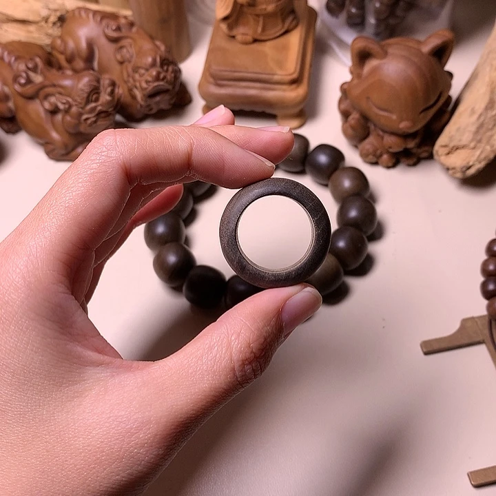 檀香木手串/手链檀香阴沉戒指
