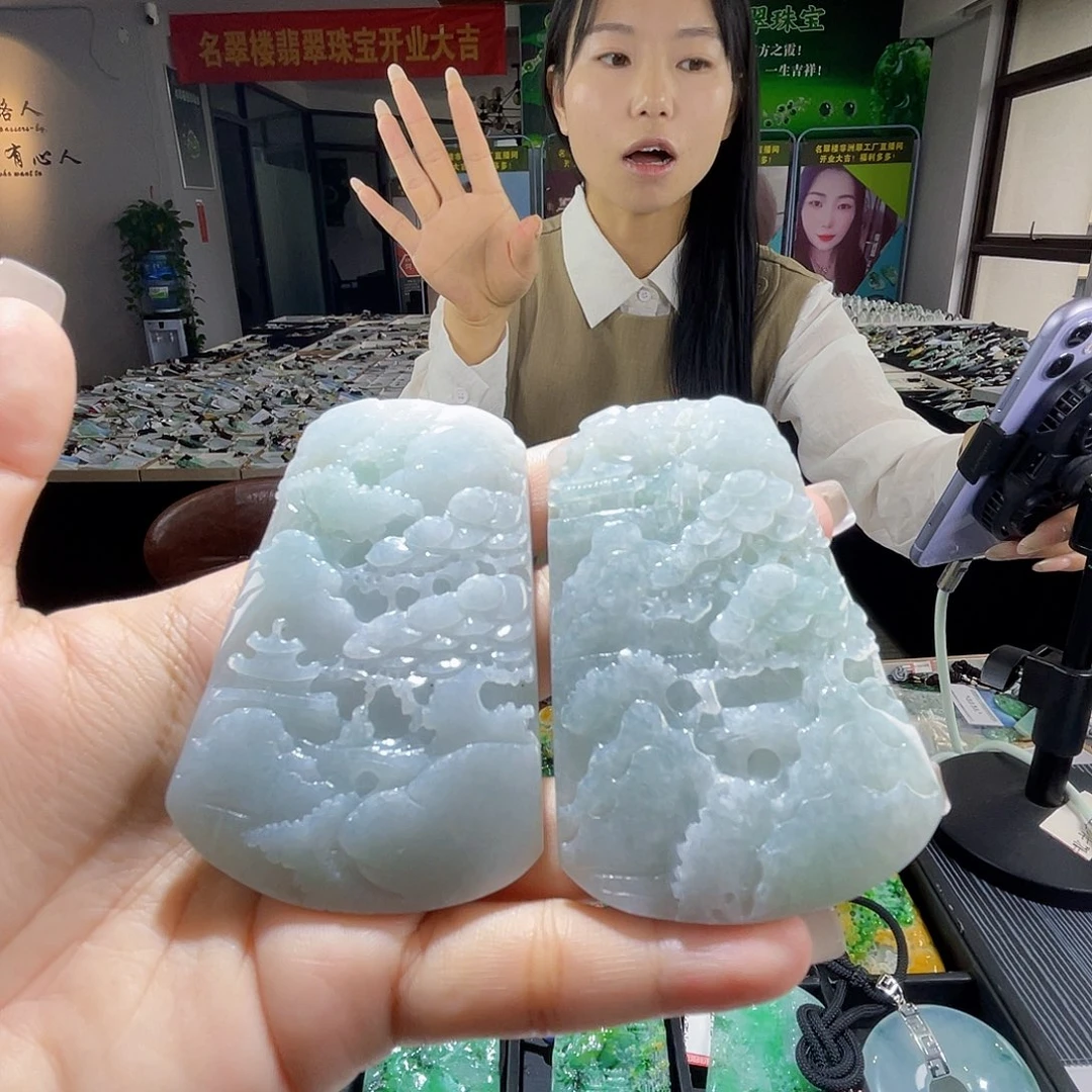 颈饰未镶嵌翡翠多样性随机发货