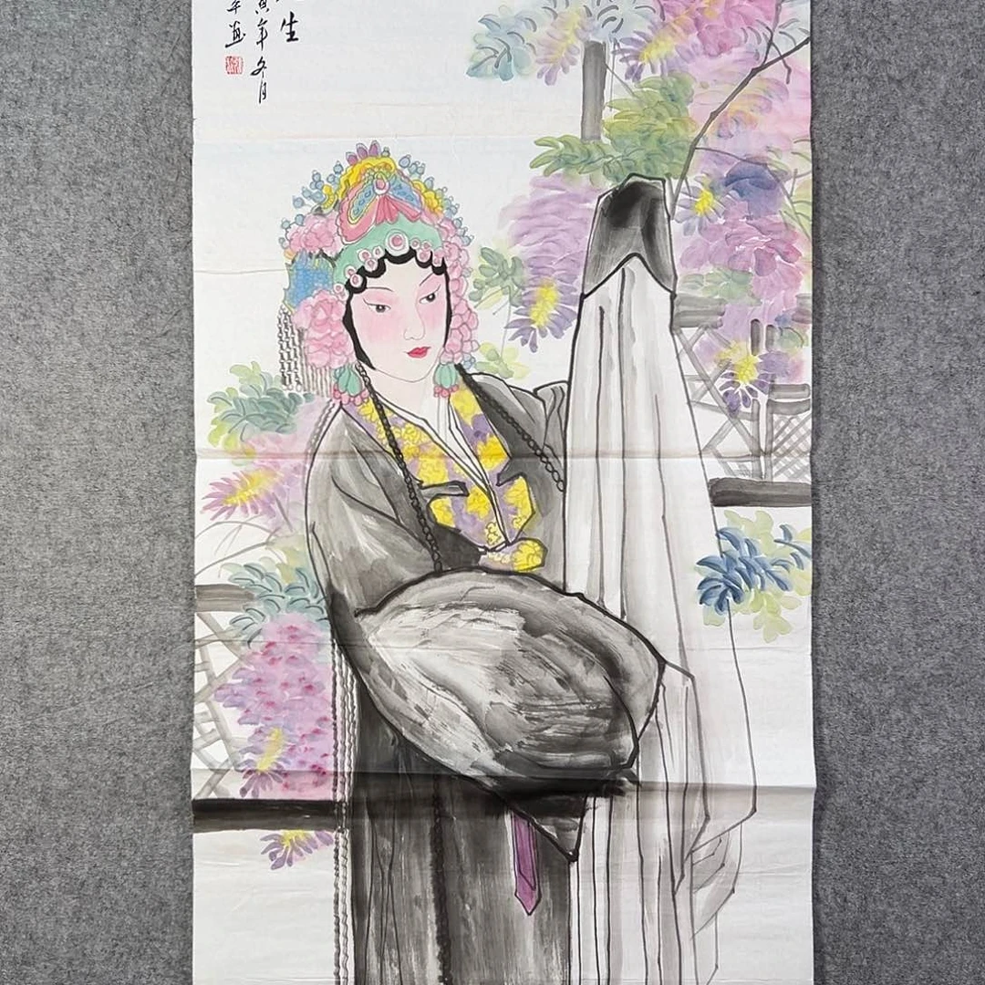 国画548 花鸟在此鸣叫的日子
