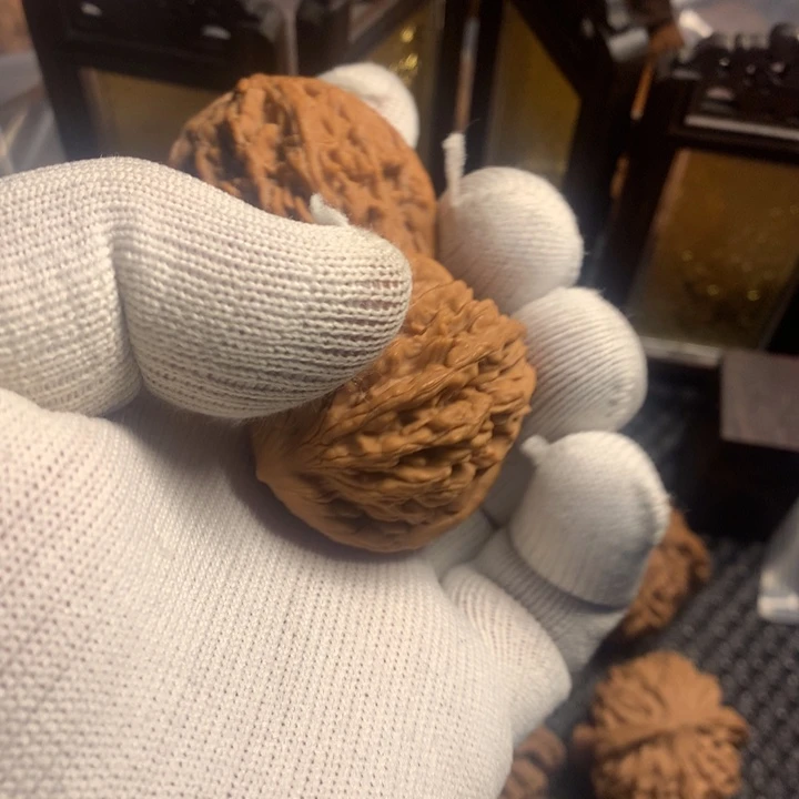 把件文玩核桃麦虎