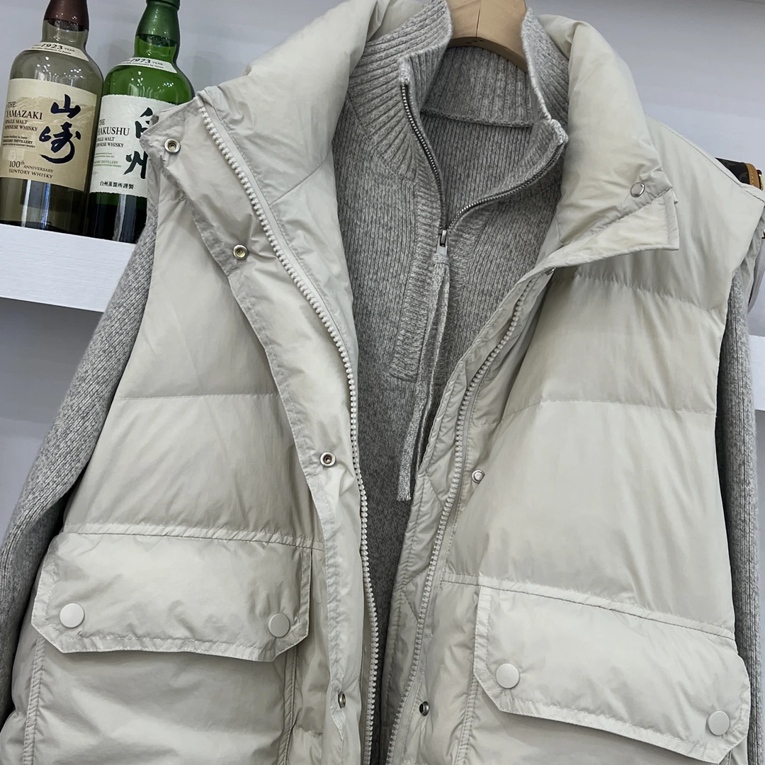 橘色宽松显瘦软糯针织开衫秋冬新款温柔气质加厚V领毛衣外套