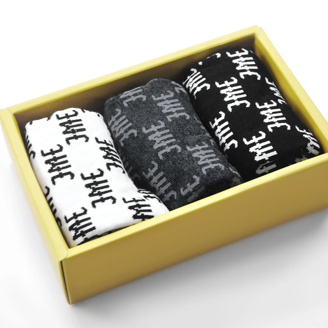 【3双】棉防臭袜男女士四季短袜男袜夏季薄款袜子ins潮流透气休闲袜