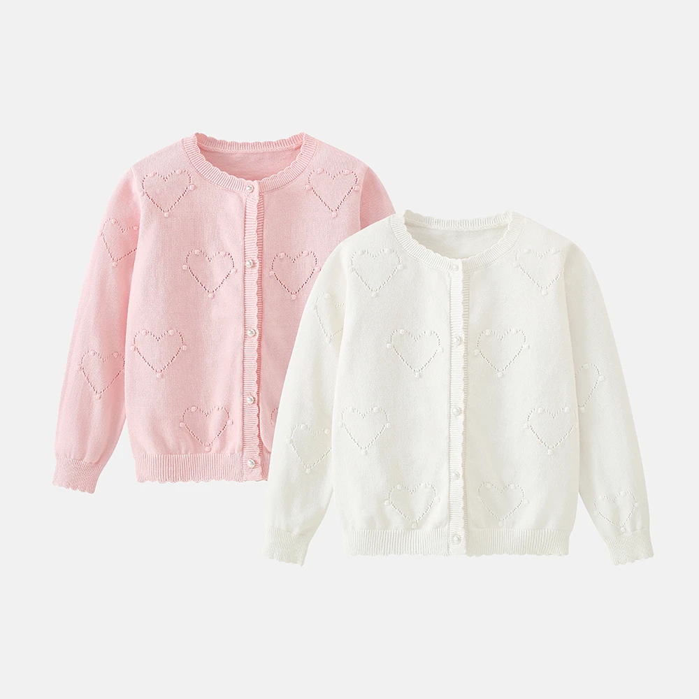 【100%棉】2025春夏季新款纯棉女童打底薄款长袖纯色洋气圆领