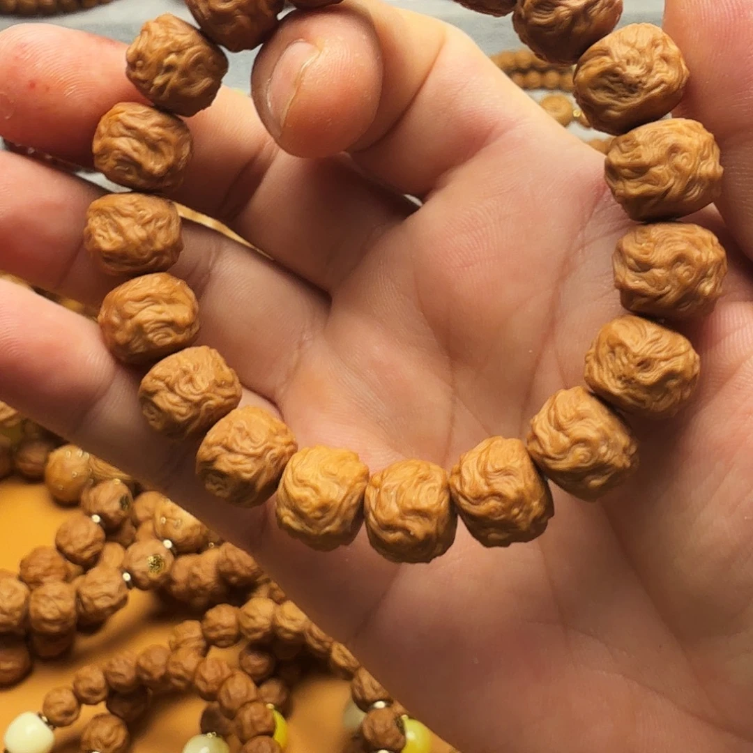 猴头核桃手串游龙