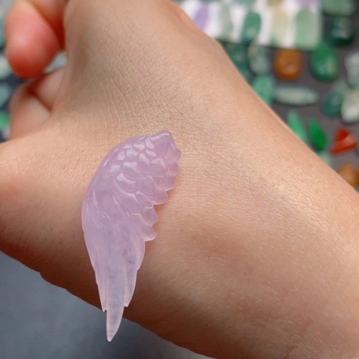 未镶嵌定制翡翠羽毛