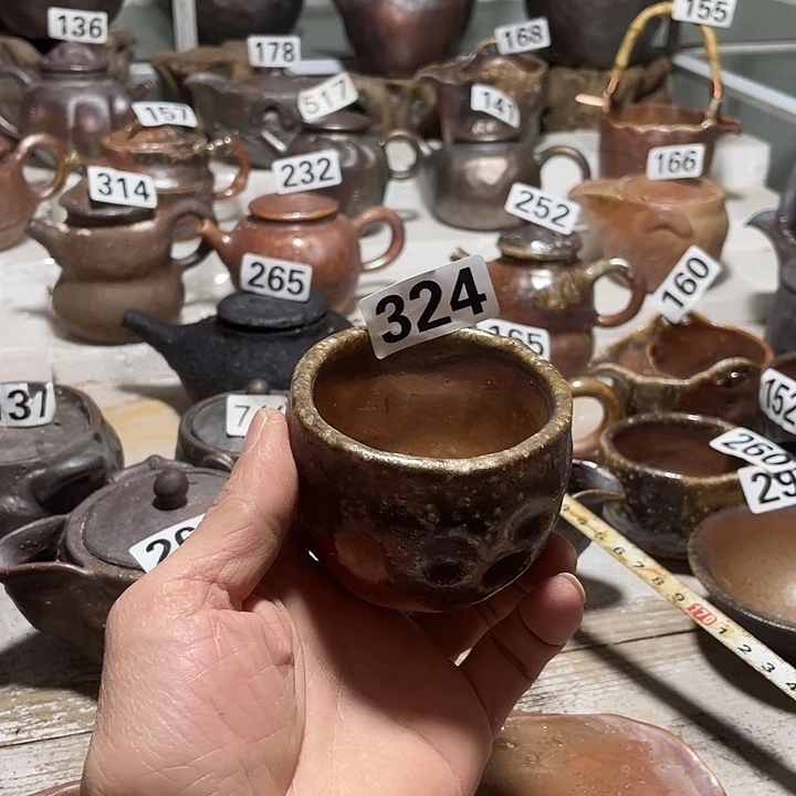 纯手工柴烧茶具精品
