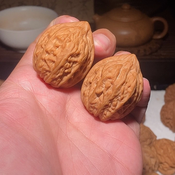 文玩核桃手把件鸭嘴