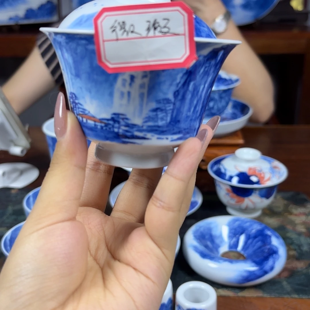 国一王老师手绘山水