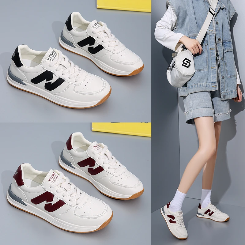 2025春季新款韩版小白鞋运动鞋女时尚软底休闲网红爆款老爹阿甘鞋
