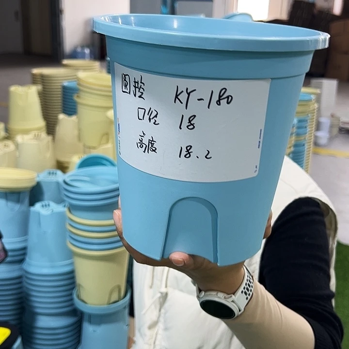 特价圆控口18高18蓝色无托5只