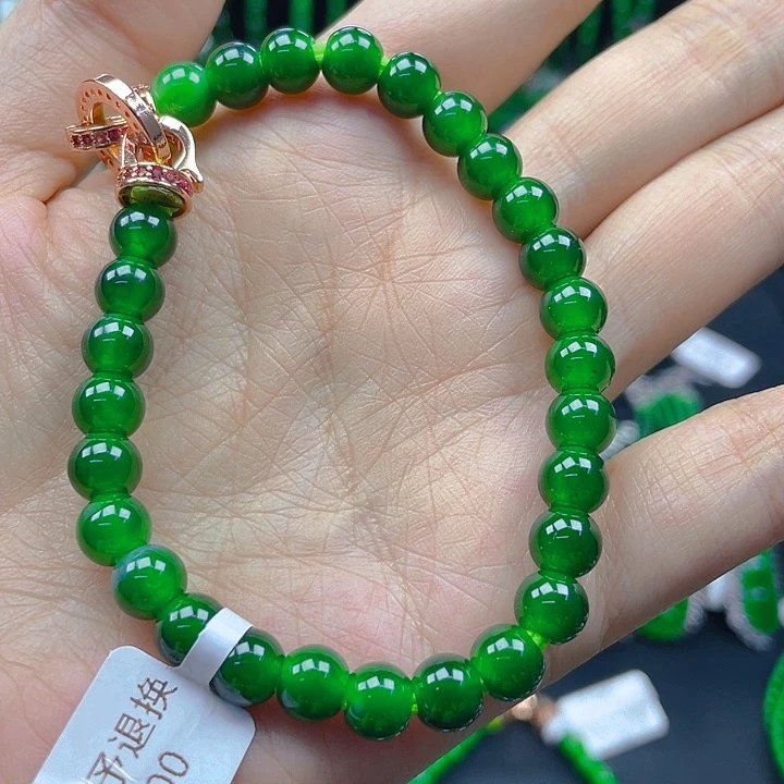 未镶嵌手链翡翠天然A货翡翠7