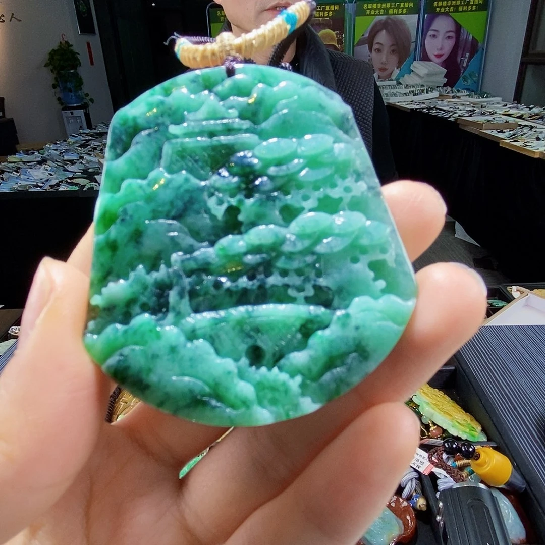 颈饰未镶嵌翡翠翡翠
