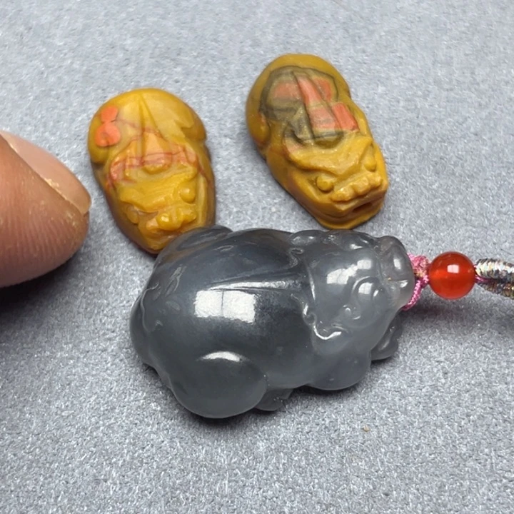 未镶嵌玛瑙玛瑙/玉髓冒**鼎