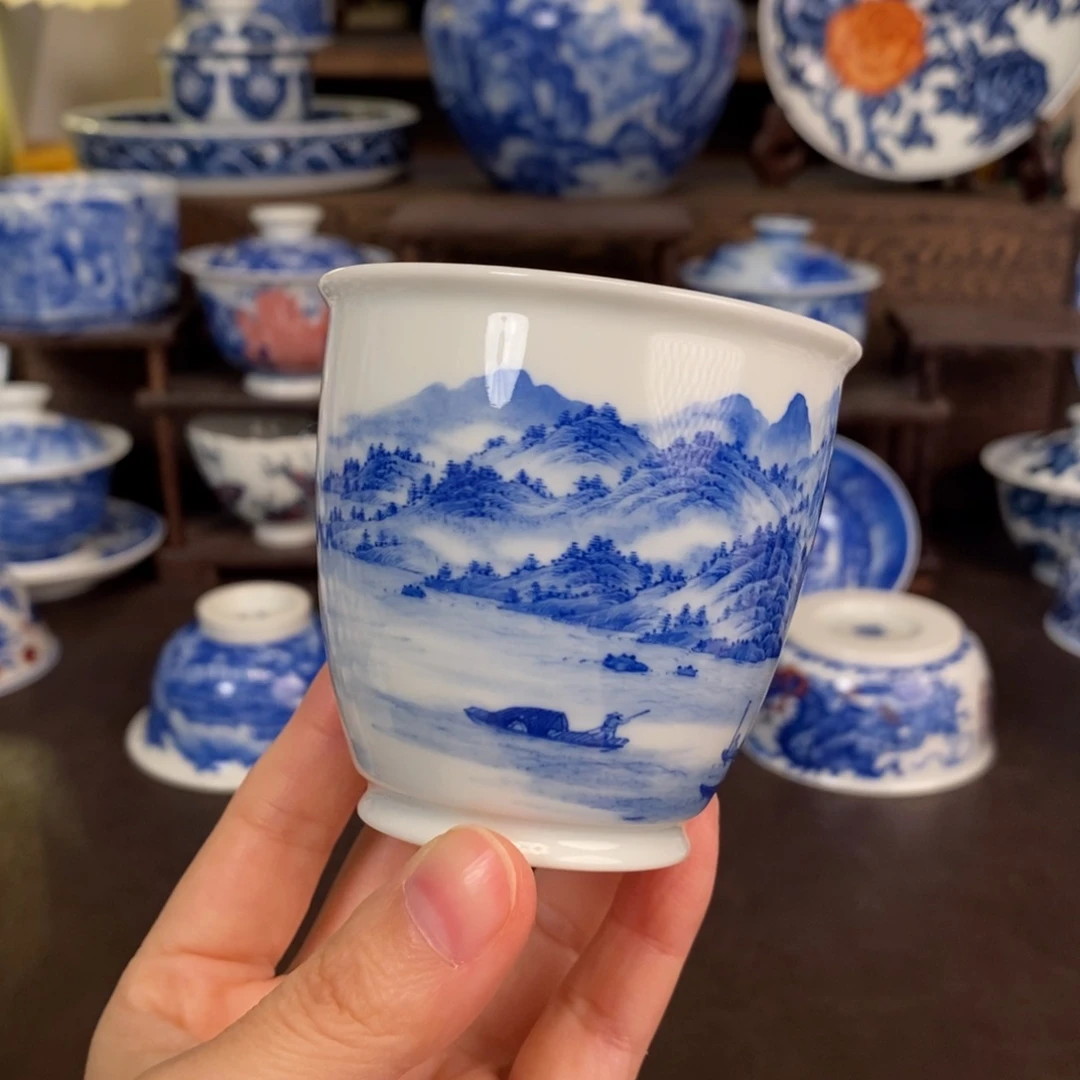 景德镇陶瓷手工手绘