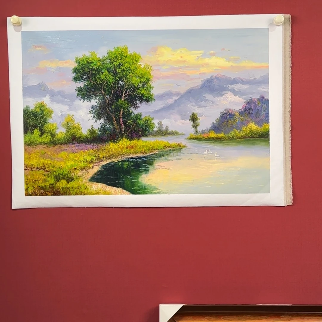 油画原创纯手绘油画作品