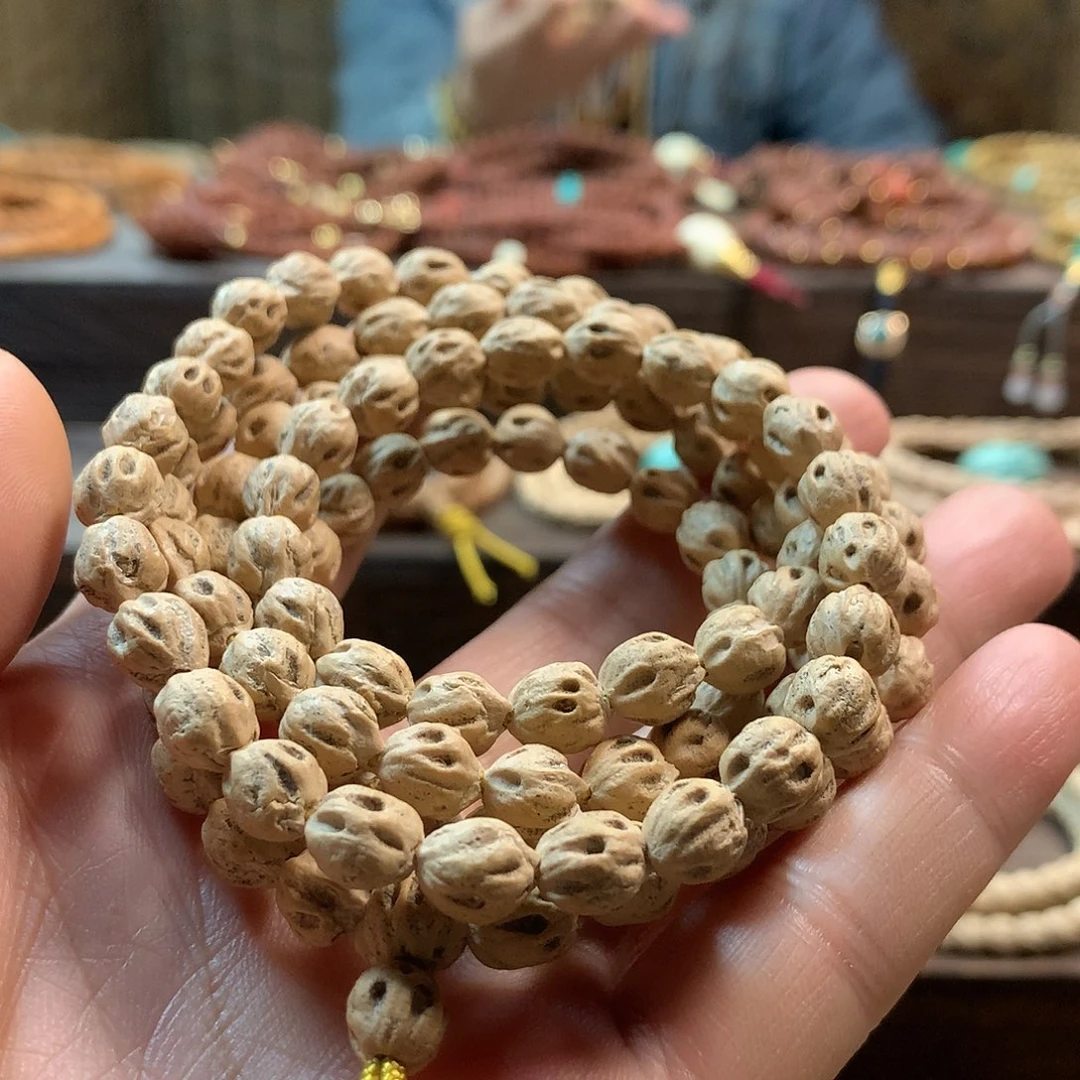 柏香籽/百香籽吊坠原桩深坑鬼