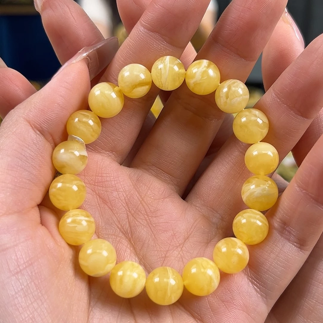 未镶嵌琥珀裸石千层妖花