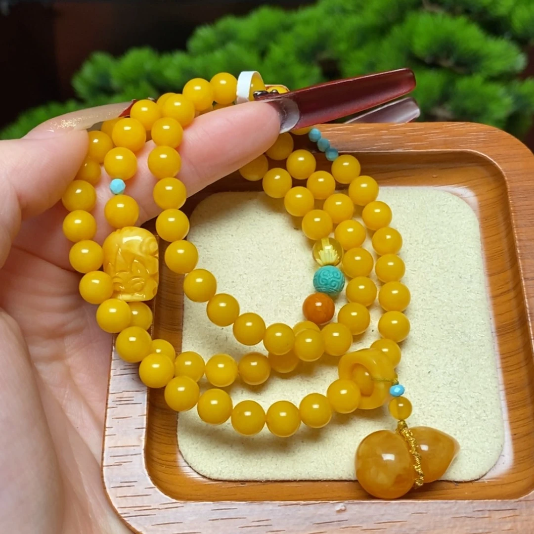 【闪购商品】手链蜜蜡未镶嵌手串