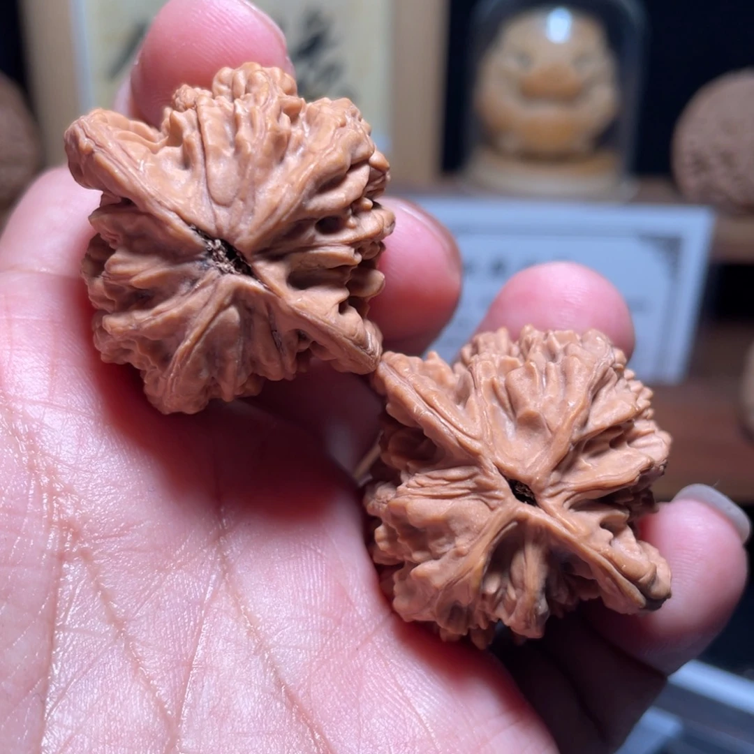 把件文玩核桃汉高虎39尺