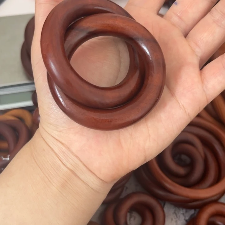 枣木轩****）内径40乾坤圈枣木老料高品
