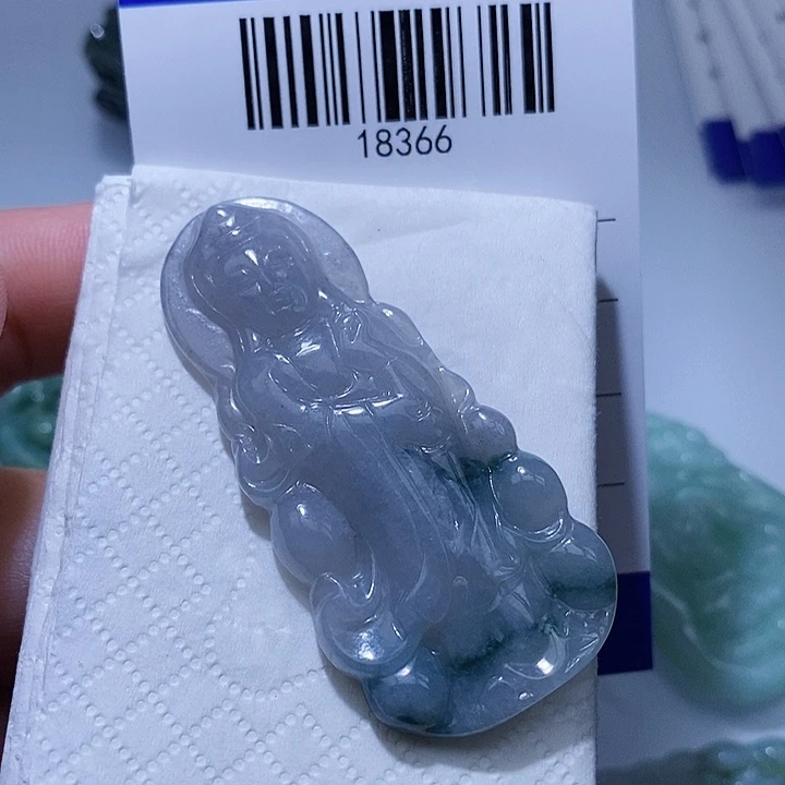 颈饰未镶嵌翡翠天光墟翡翠市场现金代购